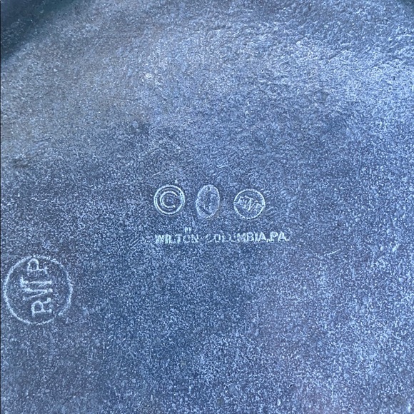 Wilton Pewter ABC 123 9 in kid plate vintage - Picture 3 of 11